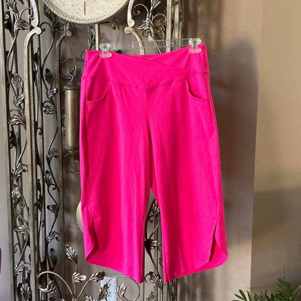 Bright Pink Women's Bermuda Shorts
